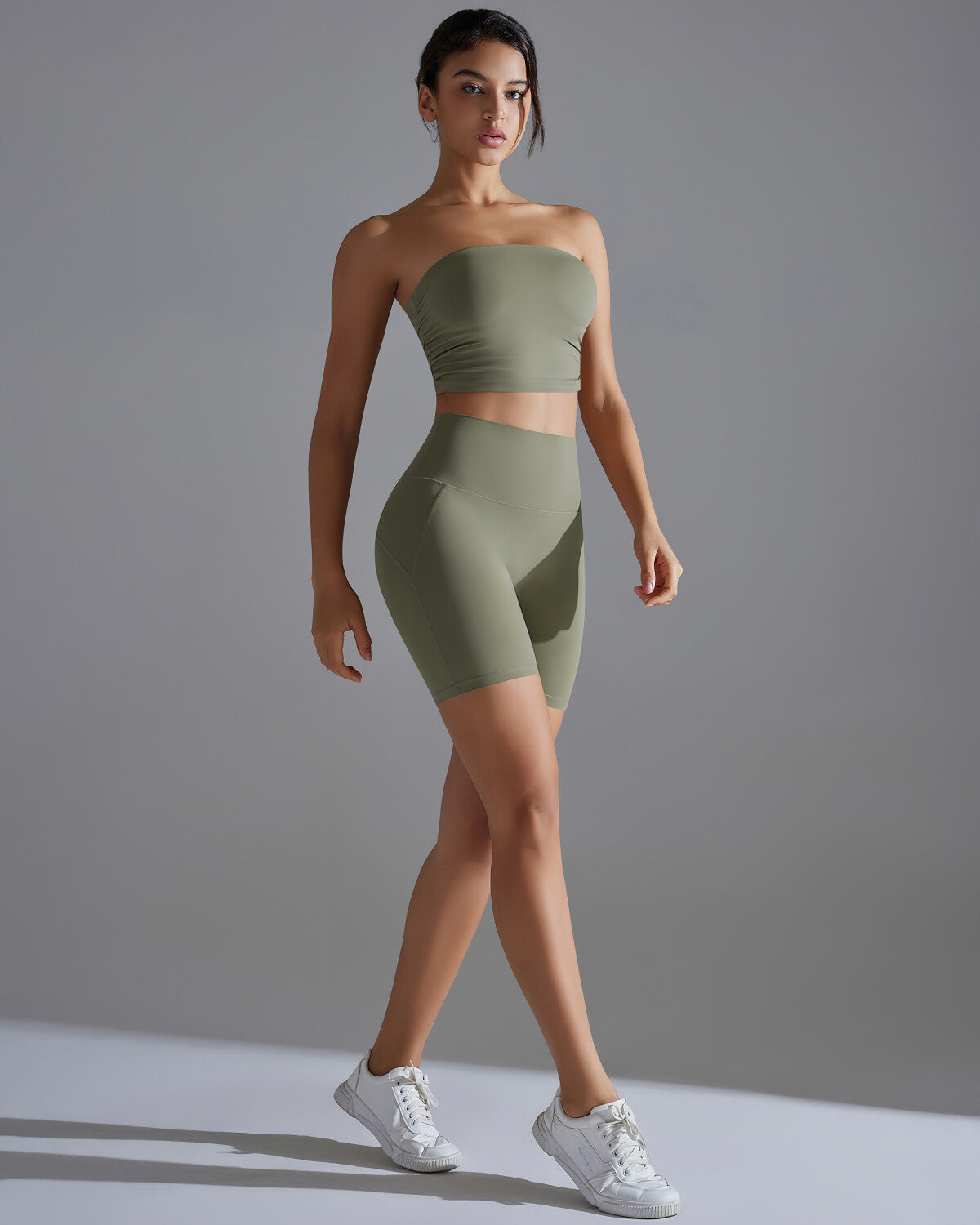 Bianca Seamless Shorts - Green