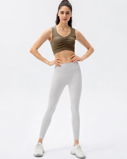 Brielle Sports Bra - Brown