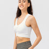 Brielle Sports Bra - White