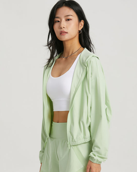 Carly Hooded Jacket - Mint