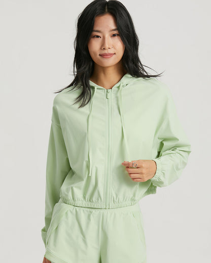 Carly Hooded Jacket - Mint