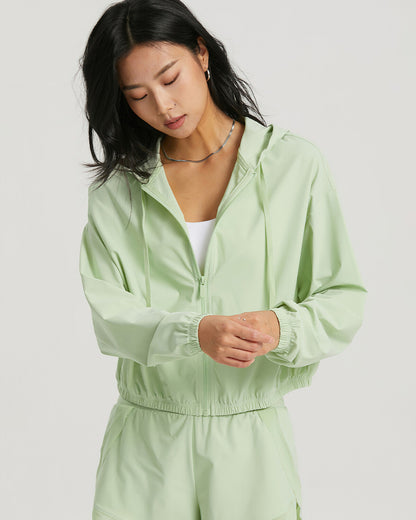 Carly Hooded Jacket - Mint