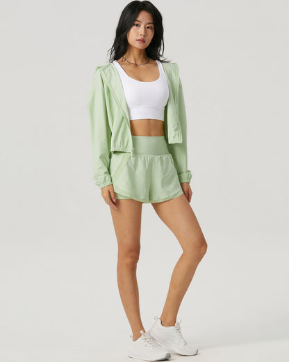 Carly Hooded Jacket - Mint