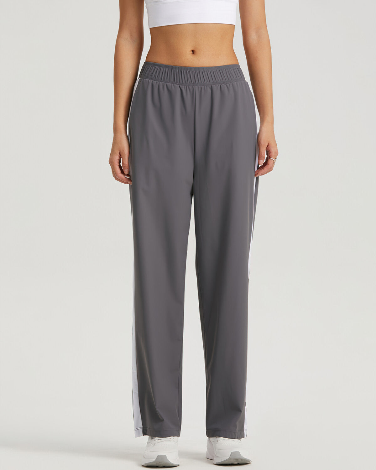 Carly Relaxed Fit Joggers - Grey