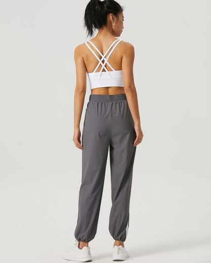 Carly Relaxed Fit Joggers - Grey