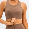 Cassandra Sports Bra - Brown