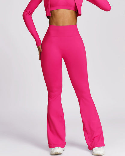 Cecilia Scrunch Leggings - Fuchsia