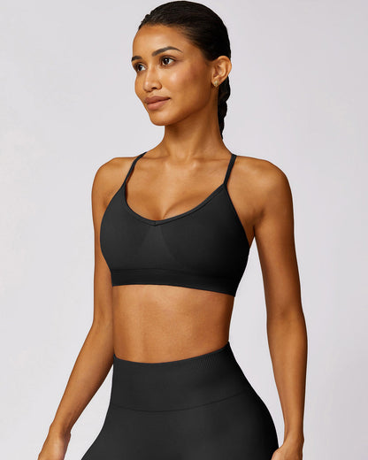 Cecilia Sports Bra - Black