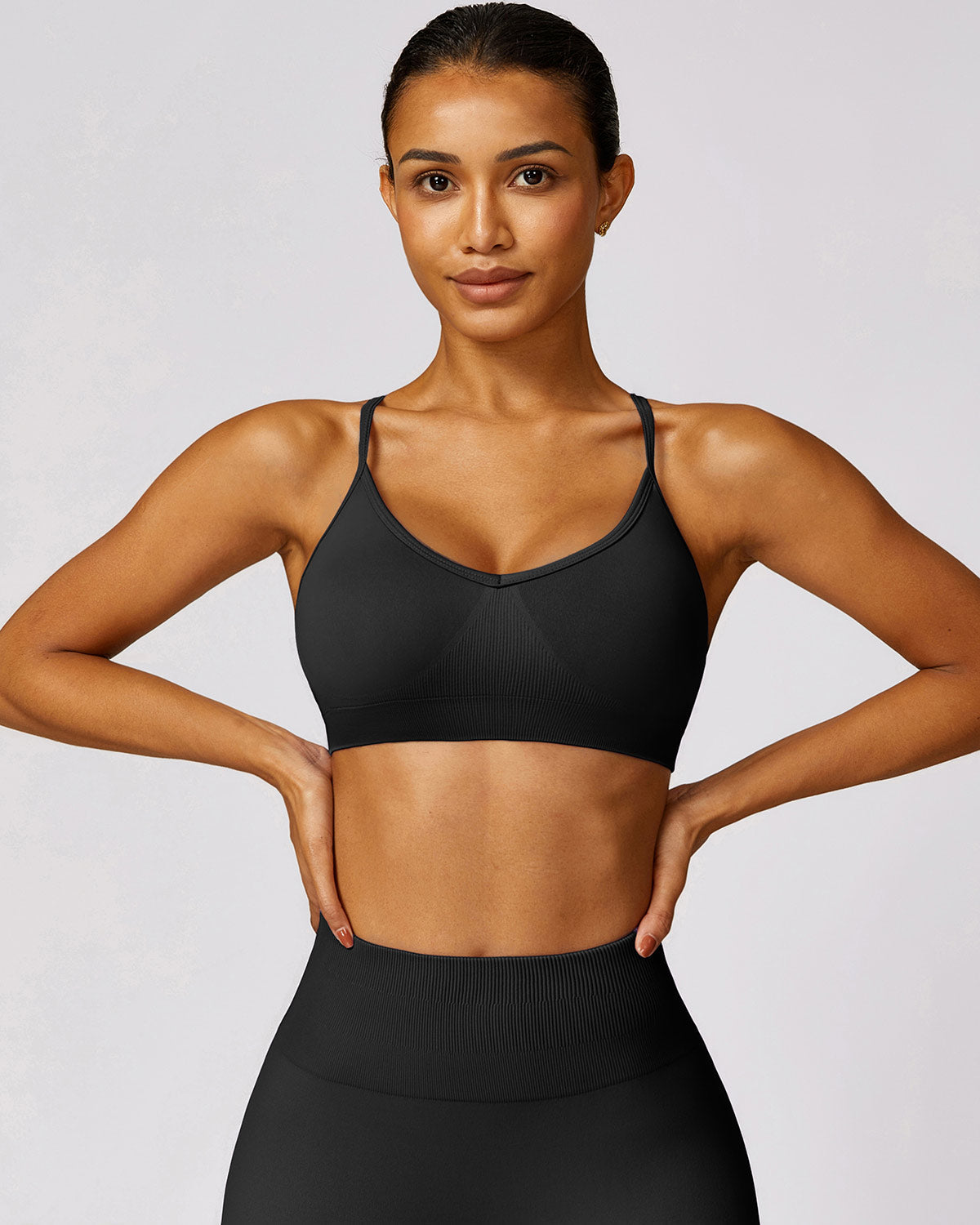 Cecilia Sports Bra - Black