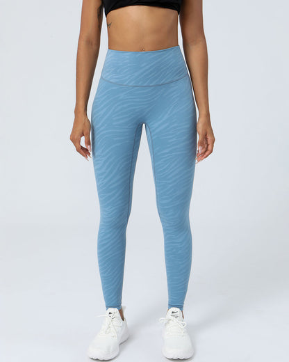 Chelsea Seamless Scrunch Leggings - Blue