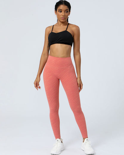 Chelsea Seamless Scrunch Leggings - Pink