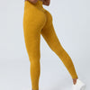 Chelsea Seamless Scrunch Leggings - Yellow