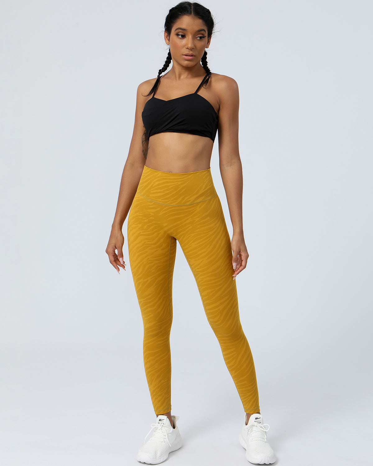 Chelsea Seamless Scrunch Leggings - Yellow