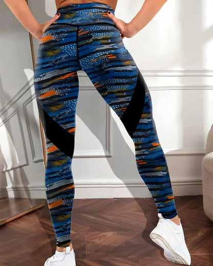 Chevron Pulse Leggings