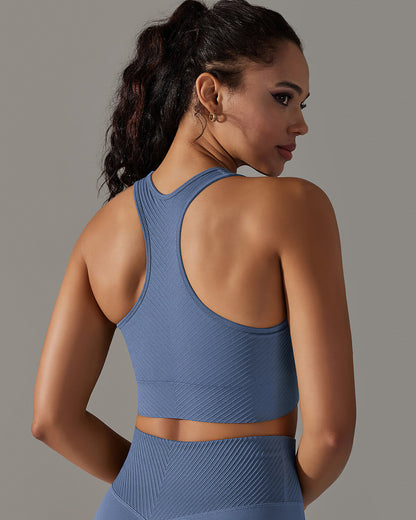 Cheyenne Sports Bra - Blue