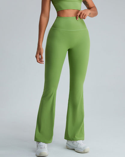 Christina Flare Leggings - Green