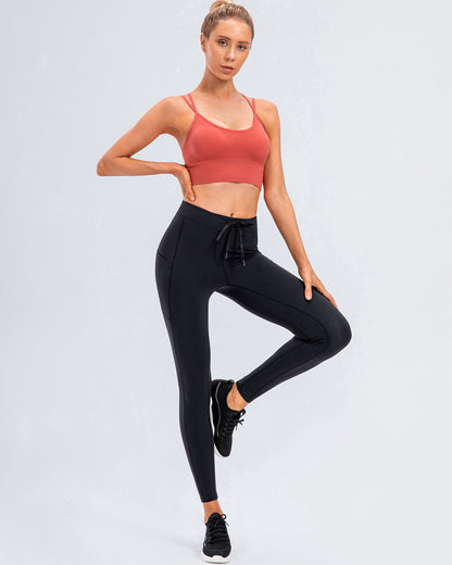 Clara Pocket Leggings - Black