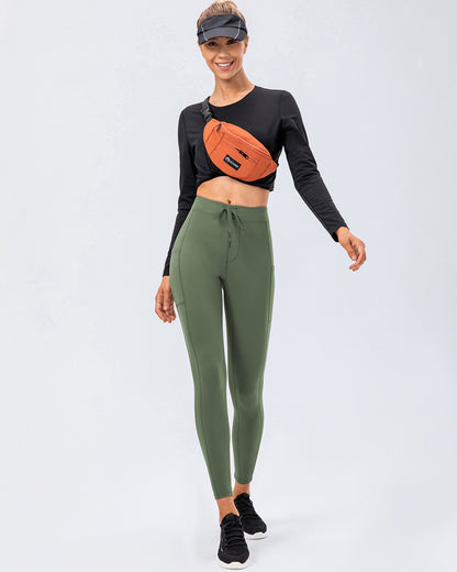 Clara Pocket Leggings - Green