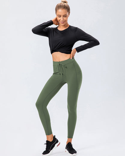 Clara Pocket Leggings - Green