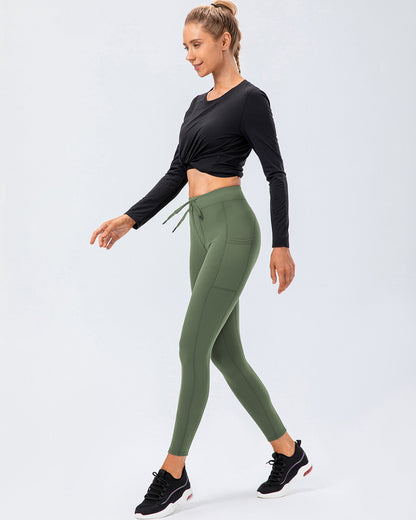 Clara Pocket Leggings - Green