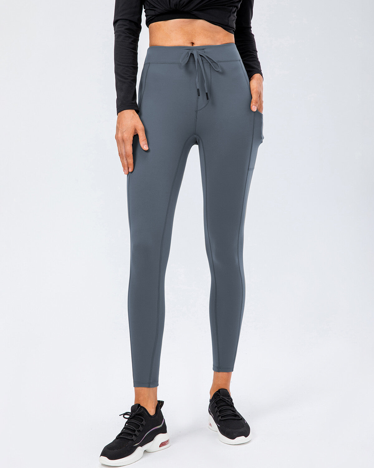 Clara Pocket Leggings - Grey