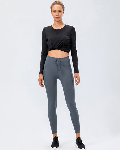 Clara Pocket Leggings - Grey