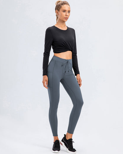 Clara Pocket Leggings - Grey