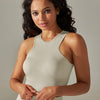 Cleo Crop Top - Beige