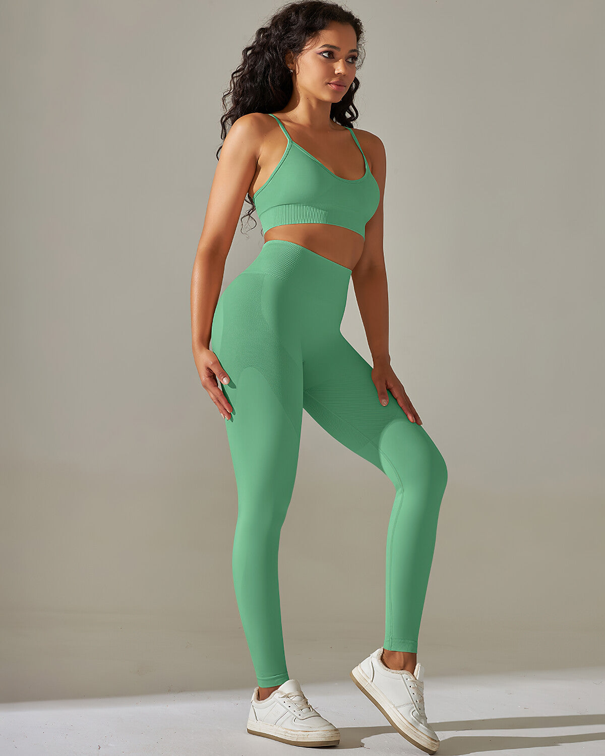 Cleo Seamless Leggings - Green