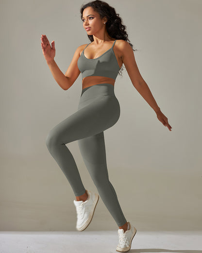 Cleo Seamless Leggings - Grey