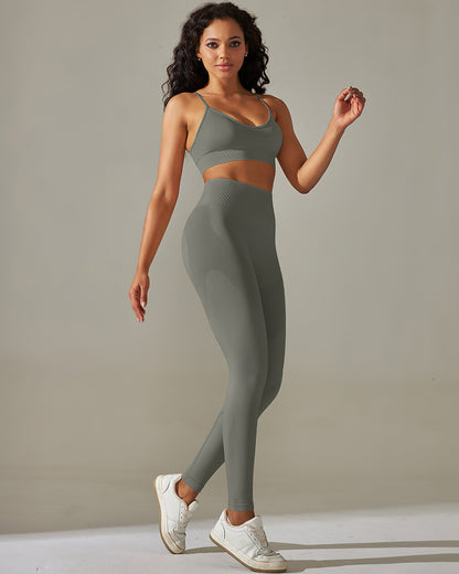 Cleo Seamless Leggings - Grey