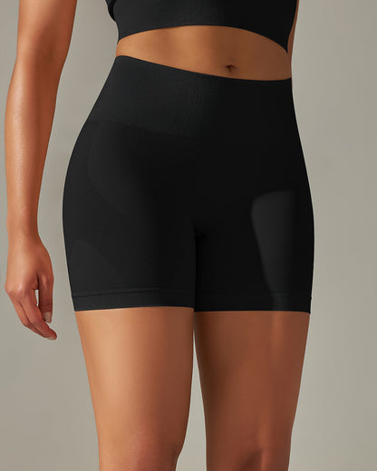 Cleo Seamless Shorts - Black