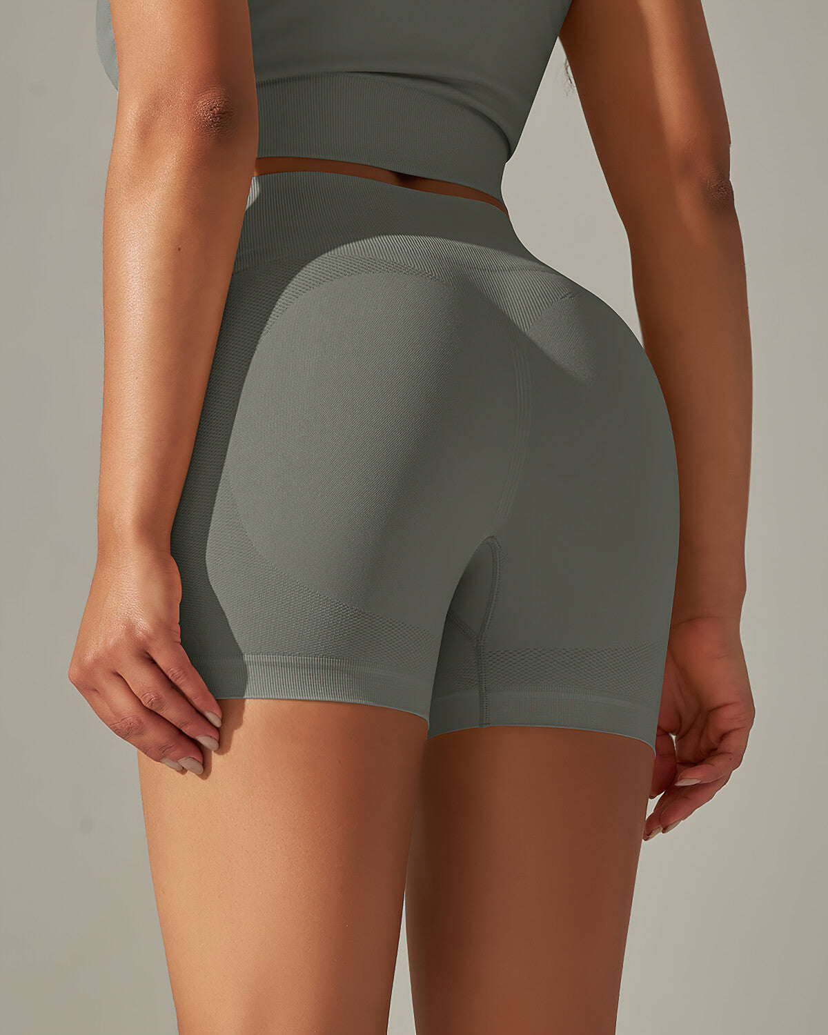 Cleo Seamless Shorts - Grey