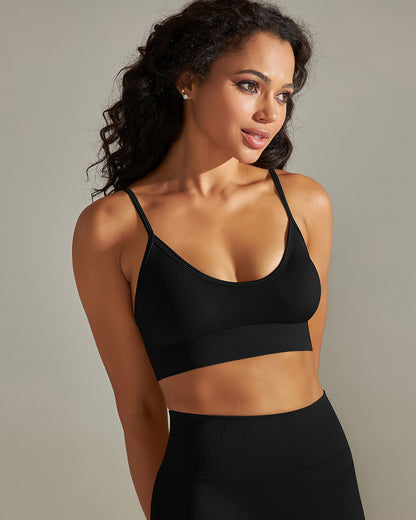 Cleo Sports Bra - Black