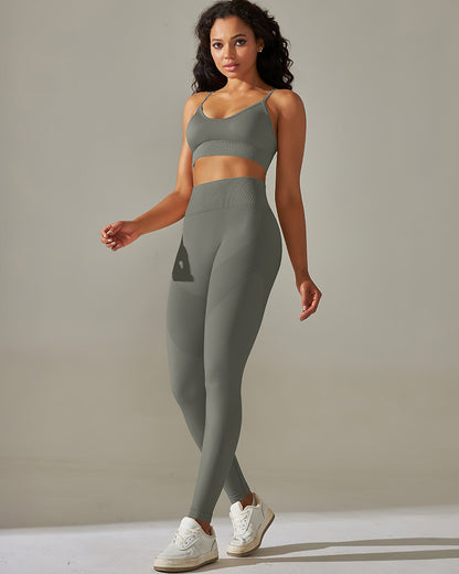 Cleo Sports Bra - Grey