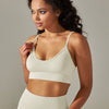 Cleo Sports Bra - White