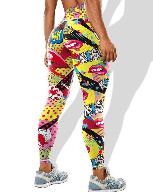 Comic Art Leggings