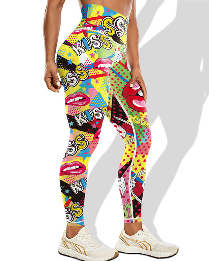 Comic Art Leggings