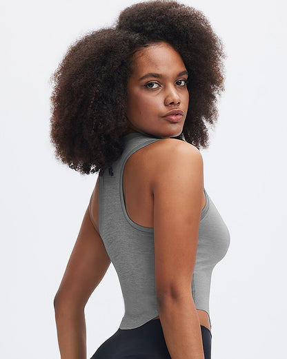 Dani Crop Top - Grey