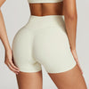 Hazel Scrunch Shorts - Beige