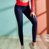 Eleanor Leggings - Blue & Red