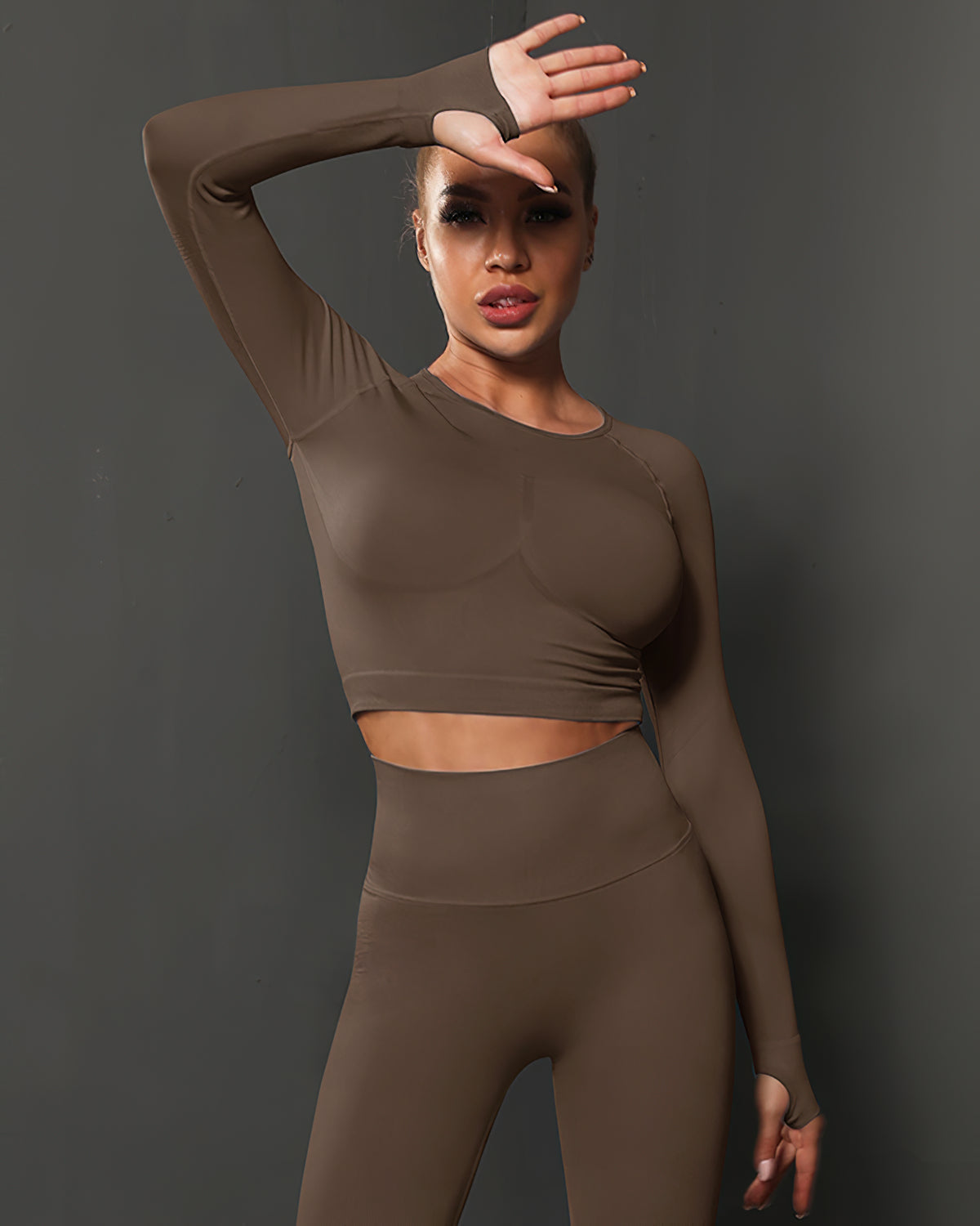 Ella Long Sleeve - Brown