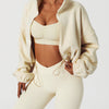 Ellie Crop Pullover - Beige