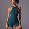 Elodie Seamless Scrunch Jumpsuit - Teal