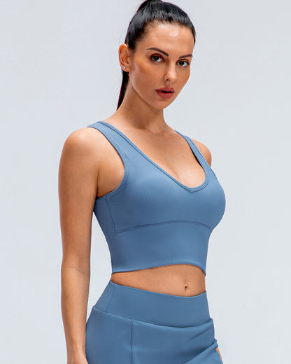 Eloise Sports Bra - Blue