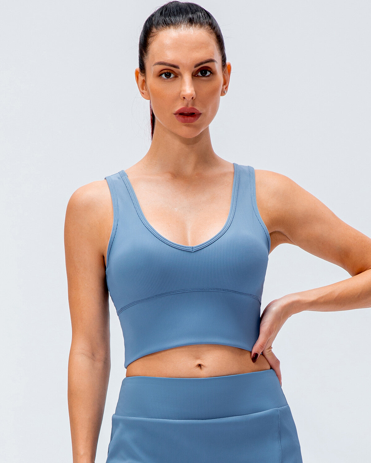 Eloise Sports Bra - Blue