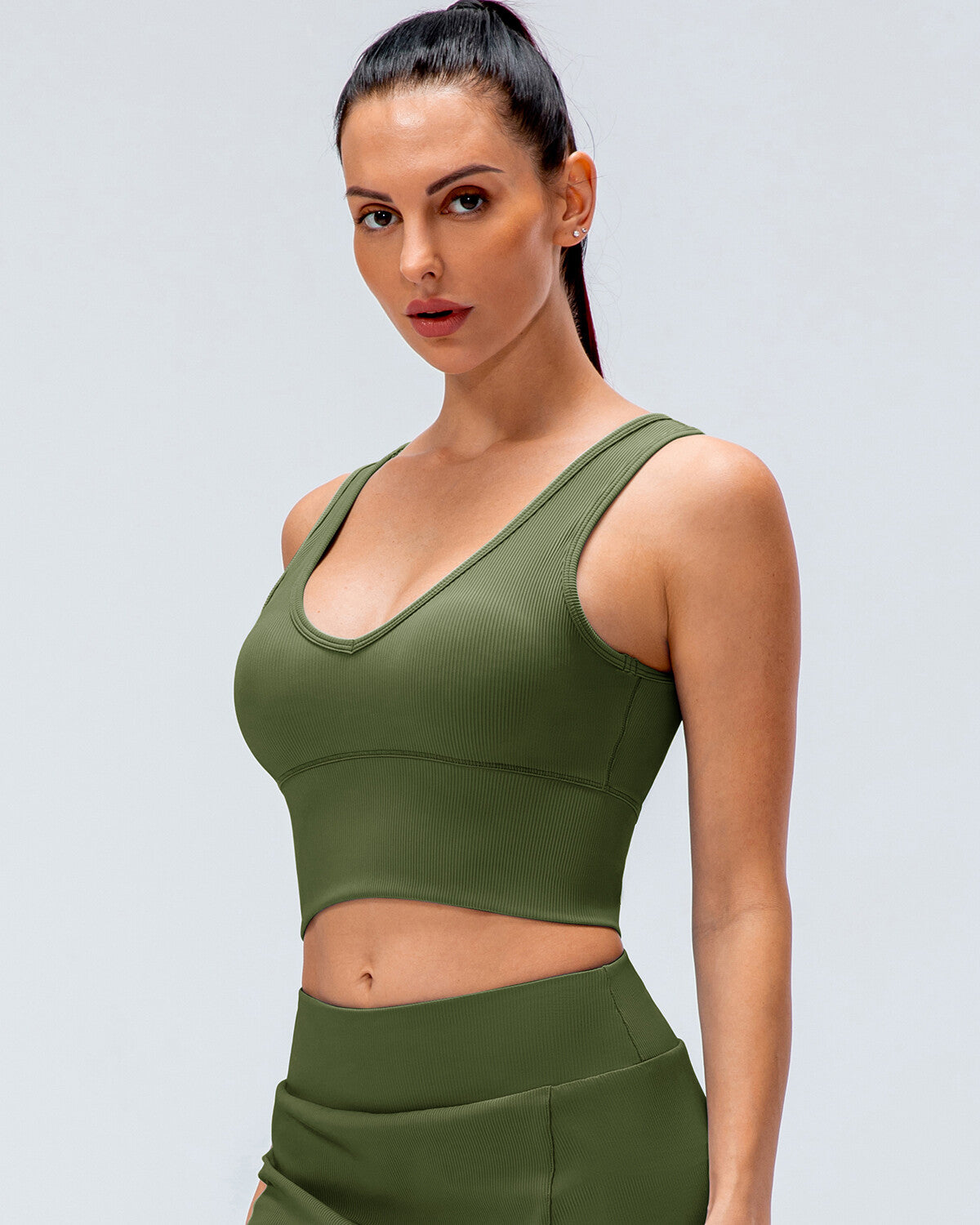 Eloise Sports Bra - Green