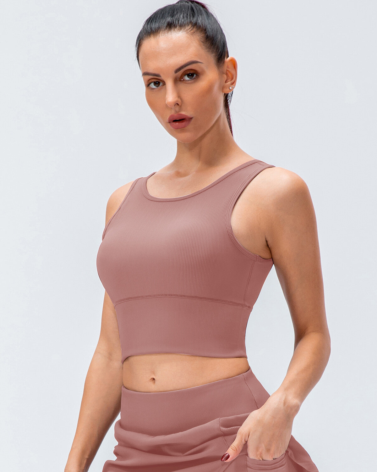 Eloise Sports Bra - Pink