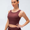 Eloise Sports Bra - Maroon