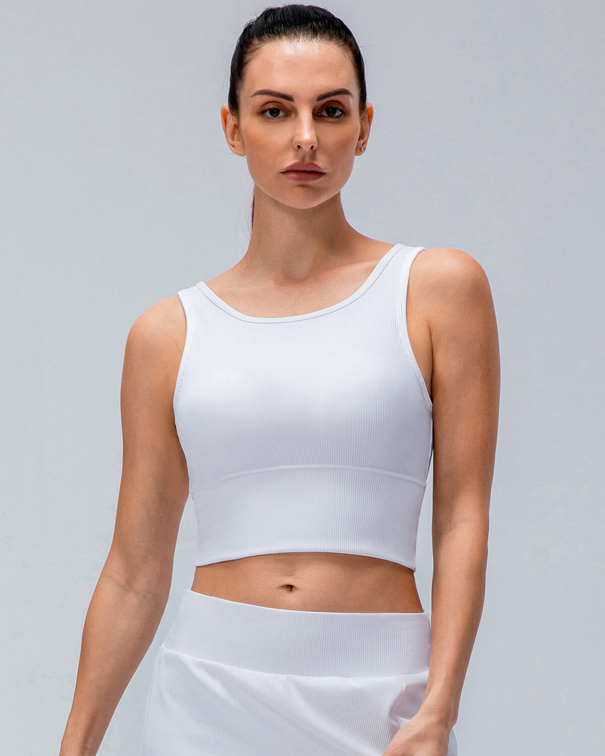 Eloise Sports Bra - White